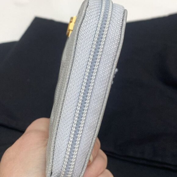 GORGEOUS Chanel Caviar Quilted Boy Long Zip Around Wallet - Picture 3 of 5